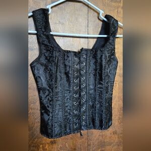SHEIN Black Corset Top